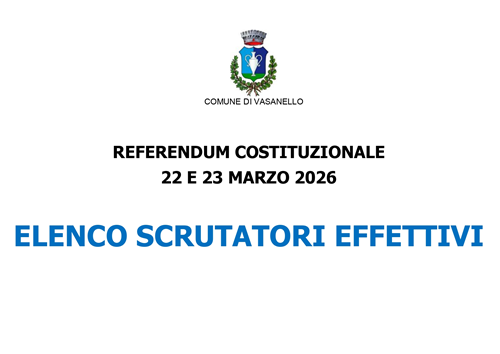 COMPOSIZIONE SEGGI ELETTORALI                                                                                                                                                                                                   



Referendum costituzionale 2026

